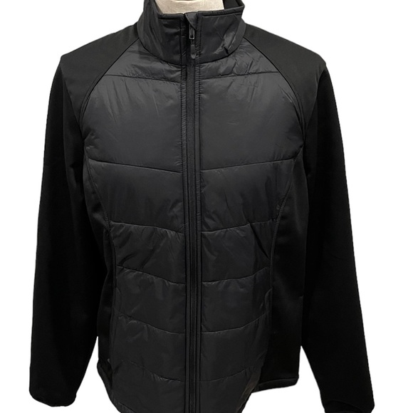 Port Authority L787 Women's Hybrid Soft Shell Jacket Black Size XL - Picture 2 of 7